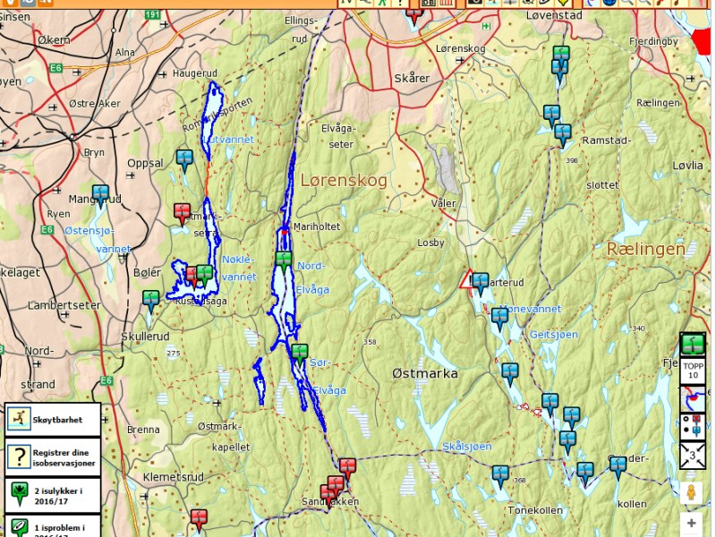 Iskart, varsom.no og&nbsp;regObs